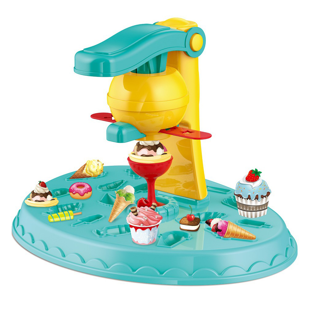 Maquina Hacer Helados Juguete Heladeria Niños Plastilina