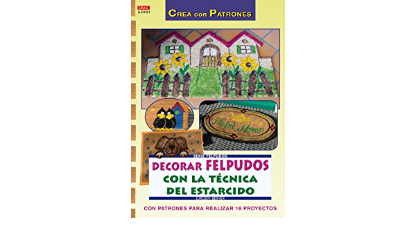 DECORAR FELPUDOS CON LA TÉCNICA DEL ESTARCIDO - Imagen 2