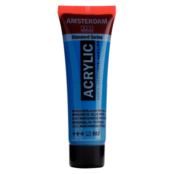ACRILICO AMSTERDAM TUBO 250ML 582 AZUL MANGANESO FTALO