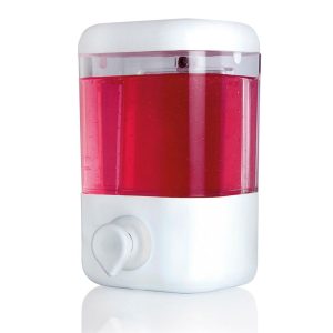 Dispensador dosificador de pared para jabón o shampoo